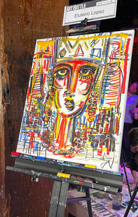 Eluterio Lopez · AB2460-1-2 · Round 1 Easel 2