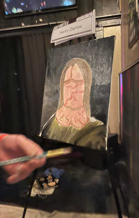 Hank Darrow · AB2465-1-6 · Round 1 Easel 6