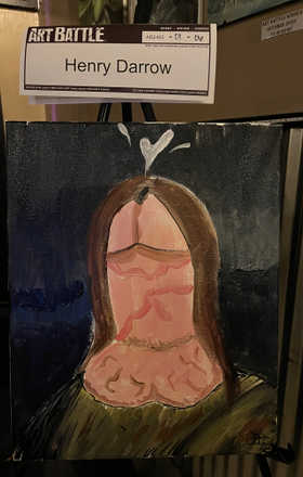 Hank Darrow · AB2465-1-6 · Round 1 Easel 6