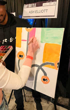 Ash Elliott · AB2465-2-2 · Round 2 Easel 2