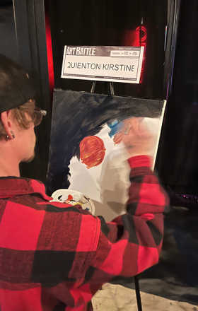 Quienton Kirstine · AB2465-2-4 · Round 2 Easel 4