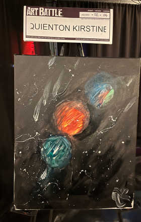 Quienton Kirstine · AB2465-2-4 · Round 2 Easel 4