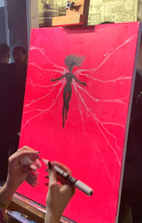 Violet sample work