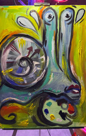Naomi Di Vine · AB2476-1-2 · Round 1 Easel 2