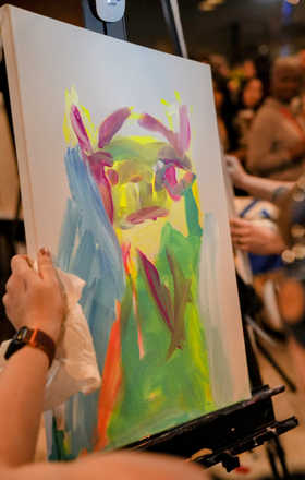 Julia Davids · AB2477-1-5 · Round 1 Easel 5
