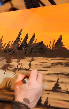Nick Burton · AB2477-2-3 · Round 2 Easel 3