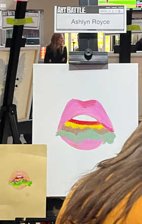 Ashlyn Royce · AB2481-1-3 · Round 1 Easel 3