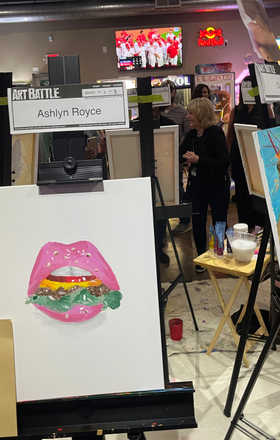 Ashlyn Royce · AB2481-1-3 · Round 1 Easel 3