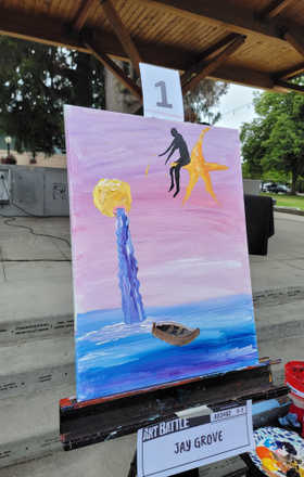 Jay Grove · AB2482-1-1 · Round 1 Easel 1