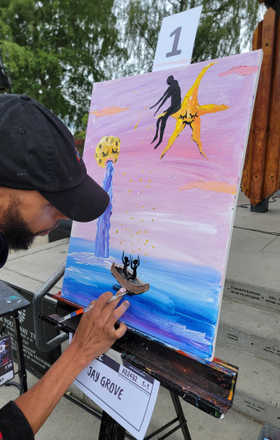 Jay Grove · AB2482-1-1 · Round 1 Easel 1