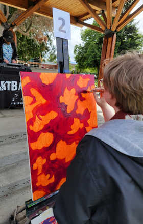 Becca Winfred · AB2482-2-2 · Round 2 Easel 2