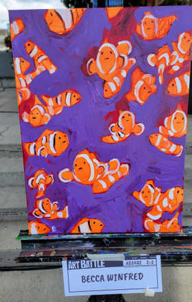 Becca Winfred · AB2482-2-2 · Round 2 Easel 2