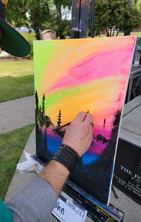 John Gillespie Jr · AB2482-2-6 · Round 2 Easel 6