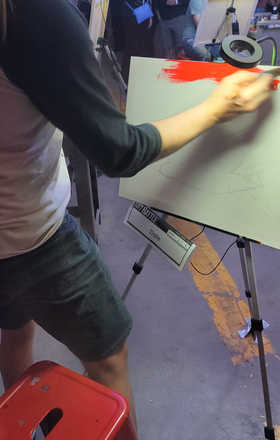 Dale · AB2486-1-1 · Round 1 Easel 1