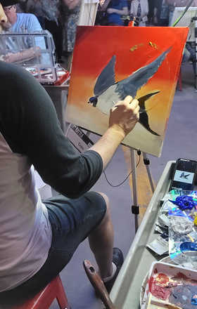 Dale · AB2486-1-1 · Round 1 Easel 1
