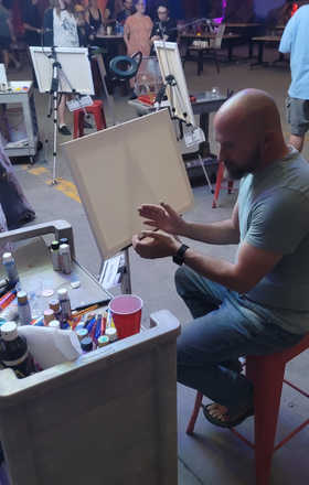 Jason Williams · AB2486-1-2 · Round 1 Easel 2