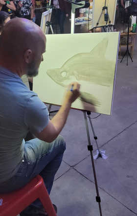 Jason Williams · AB2486-1-2 · Round 1 Easel 2
