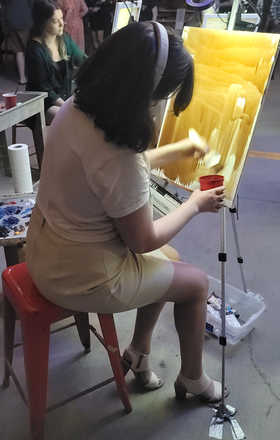 Laura Finocchiaro · AB2486-1-3 · Round 1 Easel 3