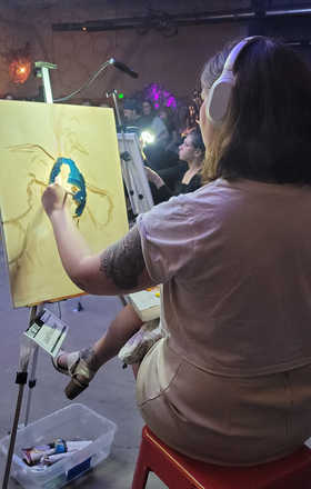 Laura Finocchiaro · AB2486-1-3 · Round 1 Easel 3