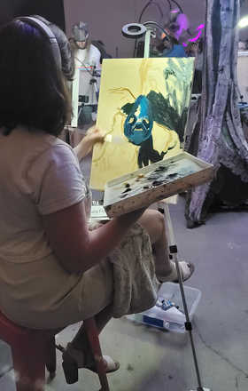 Laura Finocchiaro · AB2486-1-3 · Round 1 Easel 3