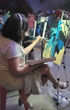 Laura Finocchiaro · AB2486-1-3 · Round 1 Easel 3