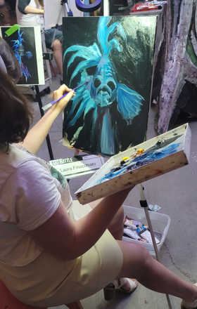 Laura Finocchiaro · AB2486-1-3 · Round 1 Easel 3