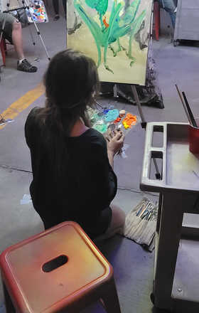 Anela deLaveaga · AB2486-1-6 · Round 1 Easel 6