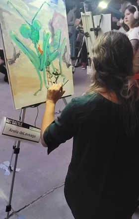 Anela deLaveaga · AB2486-1-6 · Round 1 Easel 6