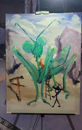 Anela deLaveaga · AB2486-1-6 · Round 1 Easel 6