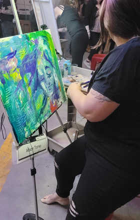 Alison Tomei · AB2486-2-1 · Round 2 Easel 1