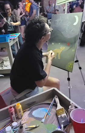 Ray Frost · AB2486-2-3 · Round 2 Easel 3