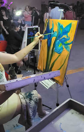 Laura Finocchiaro · AB2486-3-1 · Round 3 Easel 1