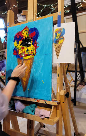 CheeseVision  · AB2488-1-1 · Round 1 Easel 1