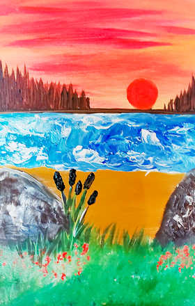 Chris from PAINT ESCAPES sample work