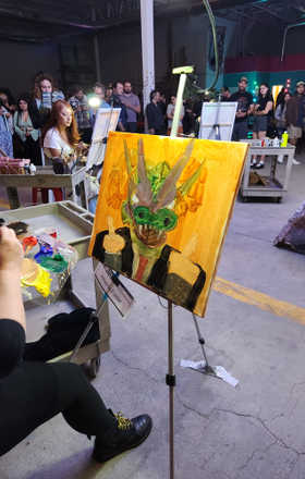 Amanda Foster · AB2498-1-1 · Round 1 Easel 1