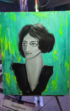 Jillian Briare · AB2498-1-3 · Round 1 Easel 3