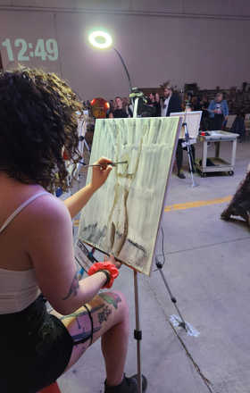 Cassandra Lees · AB2498-1-5 · Round 1 Easel 5