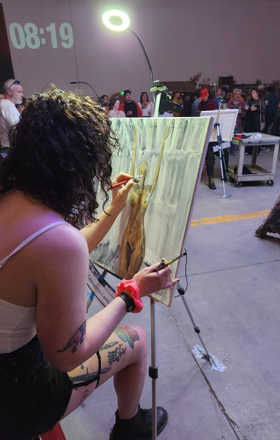 Cassandra Lees · AB2498-1-5 · Round 1 Easel 5