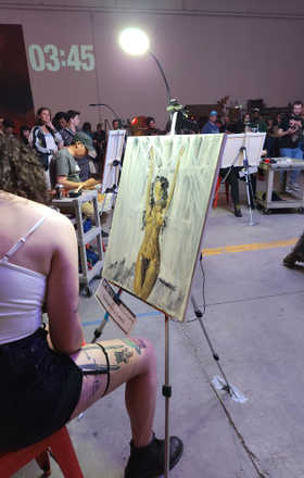 Cassandra Lees · AB2498-1-5 · Round 1 Easel 5