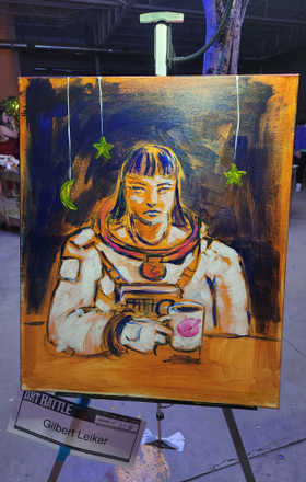 Gilbert Leiker · AB2498-1-6 · Round 1 Easel 6