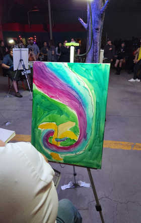 Lauren Hufft · AB2498-2-1 · Round 2 Easel 1