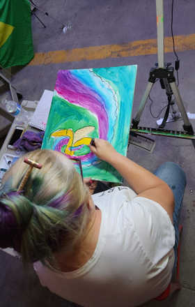 Lauren Hufft · AB2498-2-1 · Round 2 Easel 1
