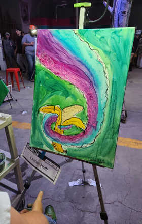 Lauren Hufft · AB2498-2-1 · Round 2 Easel 1
