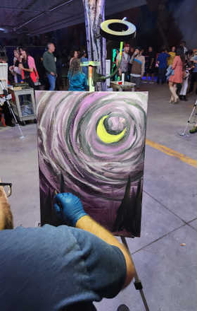 Michael unsinger · AB2498-2-3 · Round 2 Easel 3