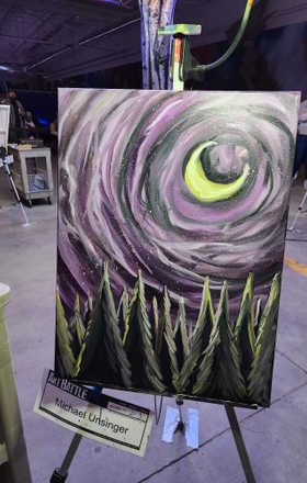 Michael unsinger · AB2498-2-3 · Round 2 Easel 3