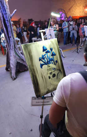 Irvin Hernandez · AB2498-2-4 · Round 2 Easel 4
