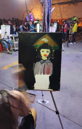 Emmalou Ras · AB2498-2-5 · Round 2 Easel 5