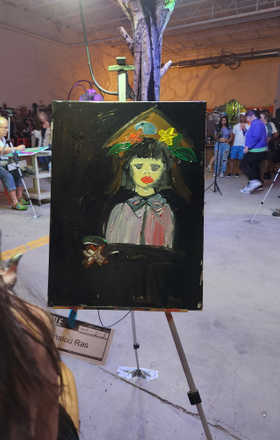 Emmalou Ras · AB2498-2-5 · Round 2 Easel 5