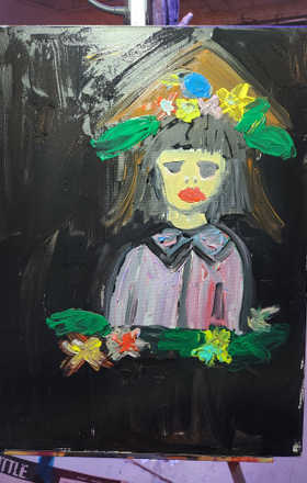 Emmalou Ras · AB2498-2-5 · Round 2 Easel 5
