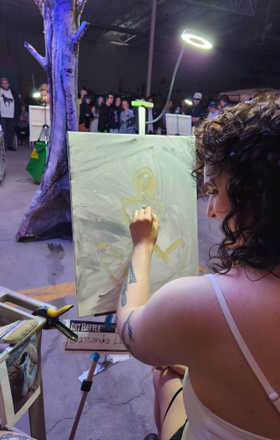 Cassandra Lees · AB2498-3-1 · Round 3 Easel 1